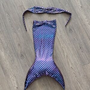 Purple Mermaid Tail Costume